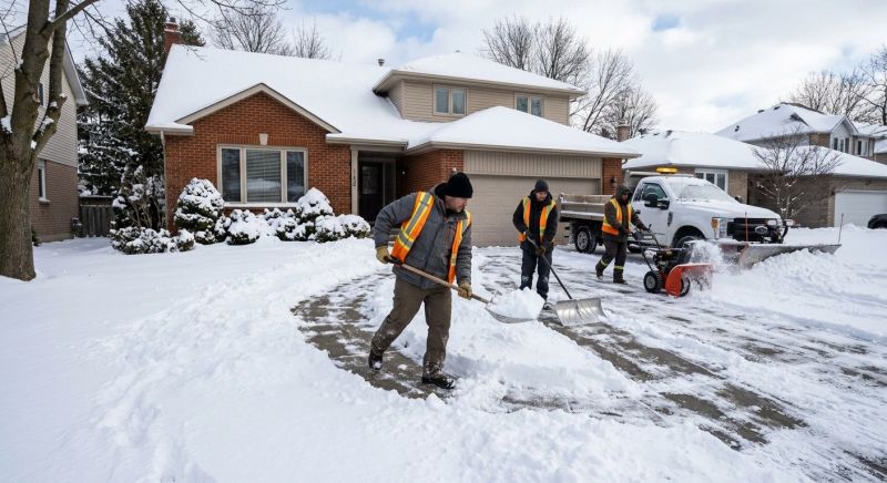 Snow Shoveling Service in Long Island, NY