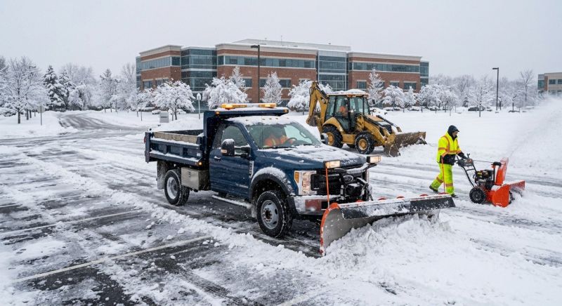 Commercial Snow Plowing in Long Island, NY