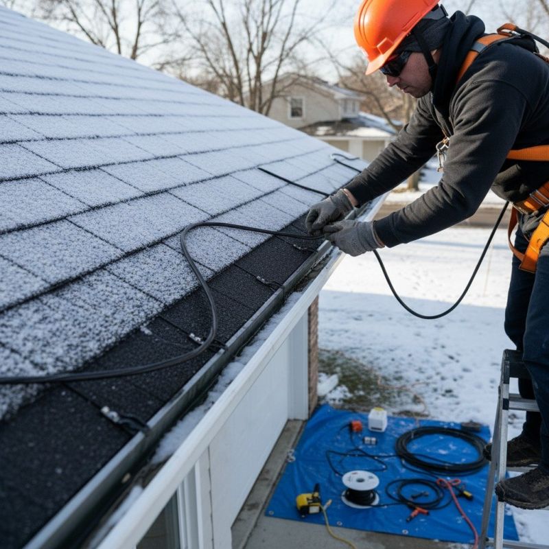 Heat Tape Installation in Puyallup, WA