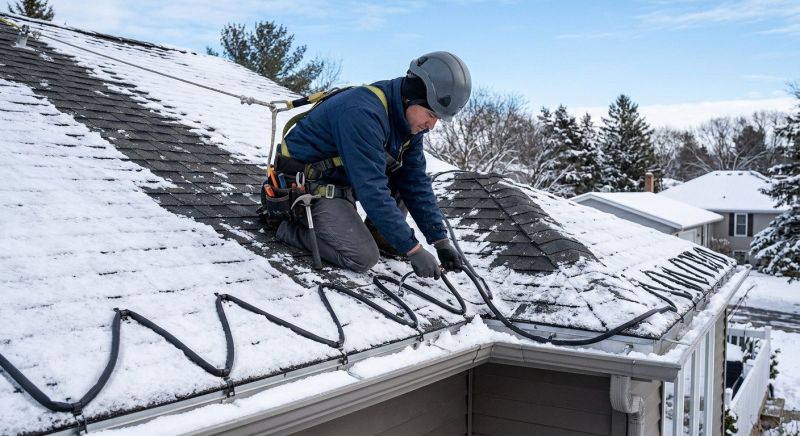 Heat Tape Installation in Oklahoma City, OK