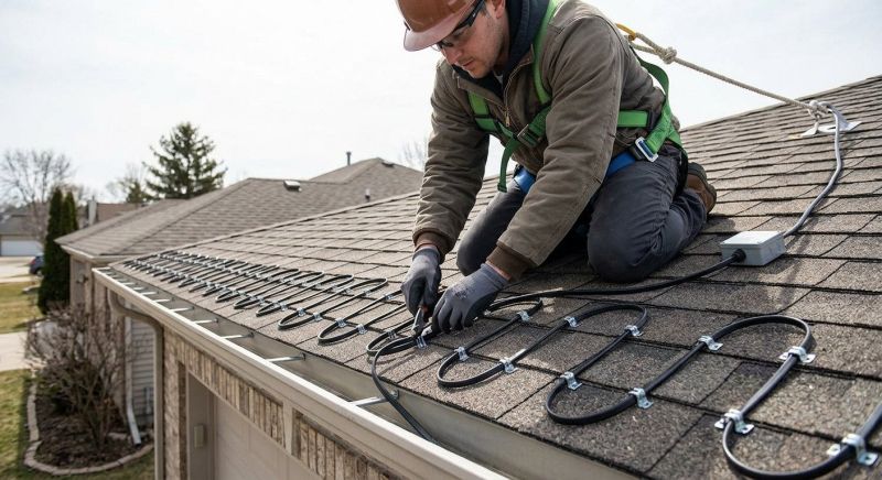 Heat Tape Installation in Redmond, WA