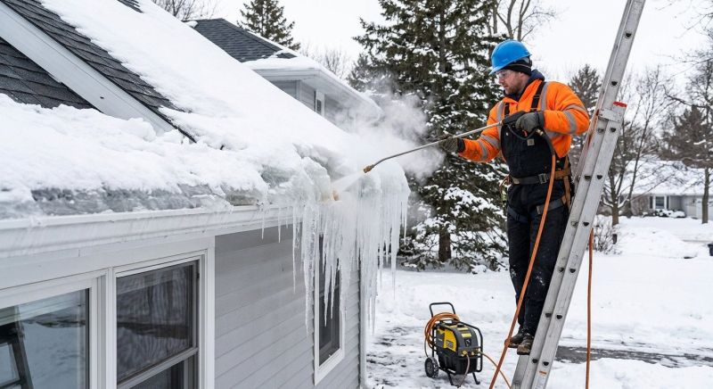 Ice Dam Removal in Redmond, WA