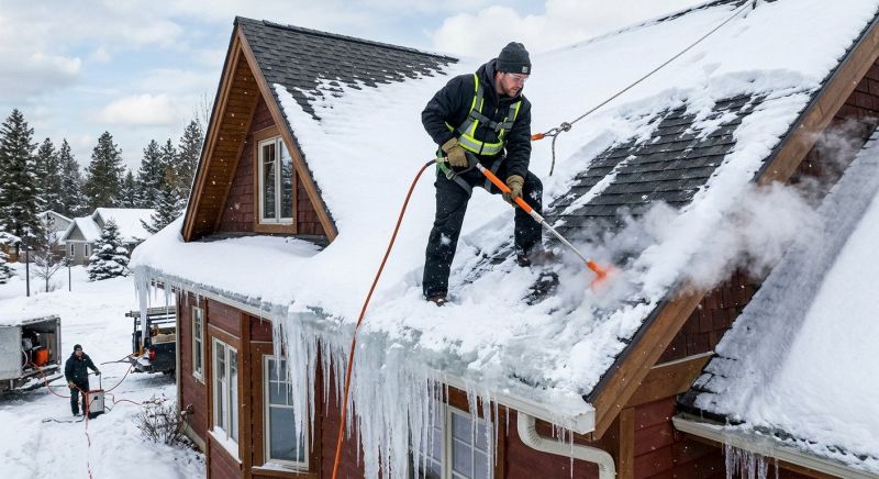 Ice Dam Removal in Olympia, WA