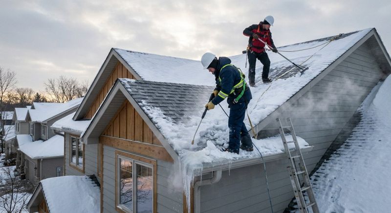 Ice Dam Removal in Kitsap County, WA