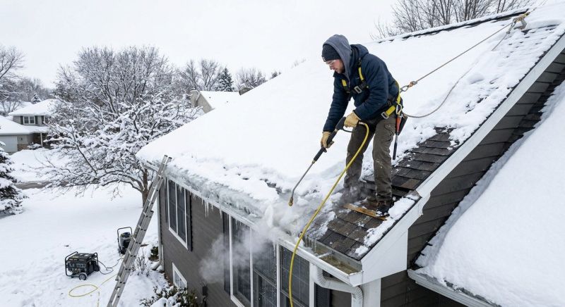 Ice Dam Removal in Kitsap County, WA