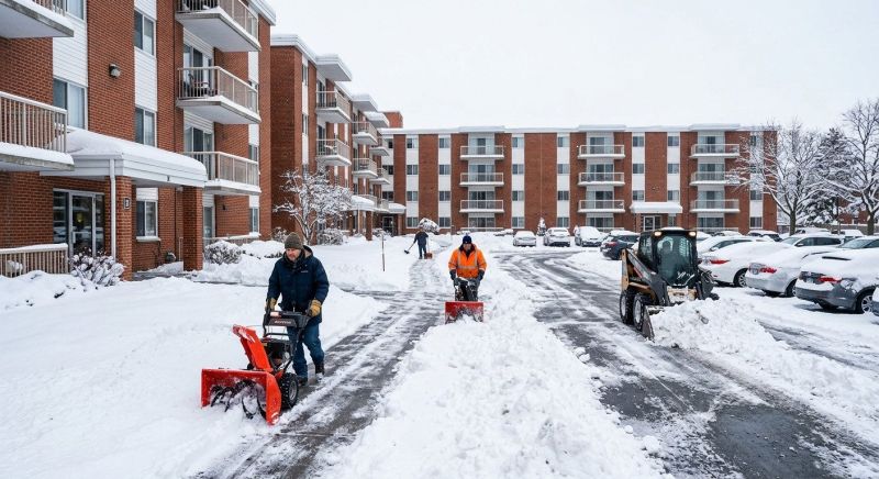 Parking Area Snow Removal in New York, NY