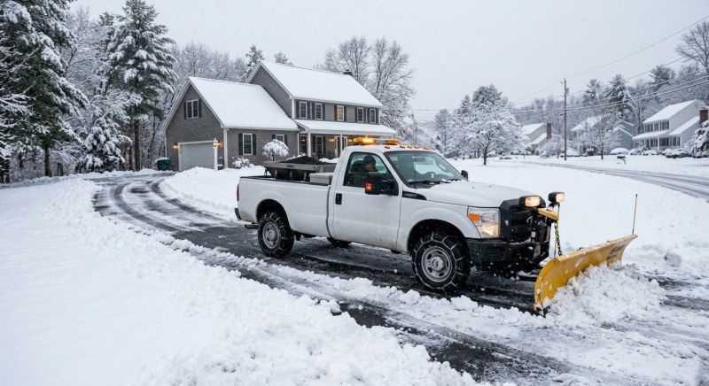 Road Snow Plowing in Brooklyn, NY