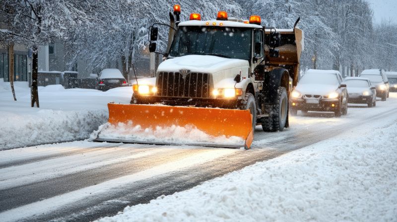 Road Snow Plowing in Long Island, NY