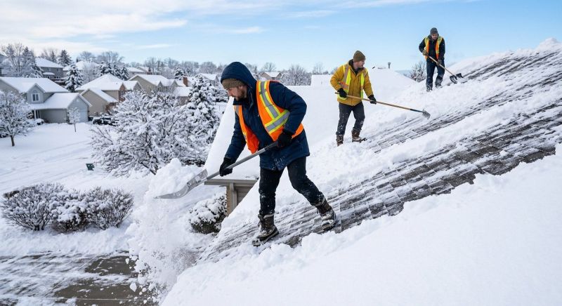 Rooftop Snow Removal in New York, NY