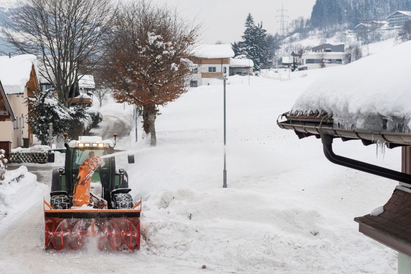 Snow Plowing on Residential Streets